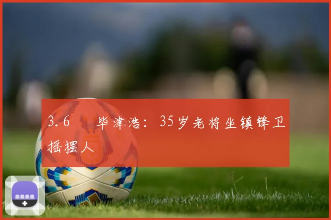 3.6 ▍ 毕津浩：35岁老将坐镇锋卫摇摆人